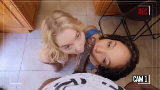 Beautiful Babe Kalani Luana Is Shocked To Witness Charles Deras Dick