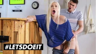 Blonde Hot Teen Cheats On Her Boy friend With The Bellboy