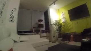 dressed as a school girl I suck him he fucks me in a doggy and cums in my mouth