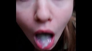 forest blowjob and coming in mouth