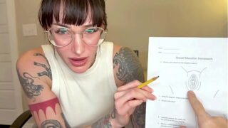 Hot babe stella Helps You With Your Sex Ed Homework