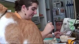 Hungry Bbw brunette hottie hard sodomized and jizzed for her sextape